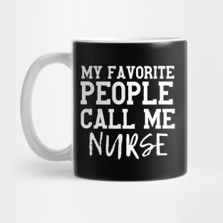 Funny Vintage Favorite Nurse Gift Idea Mug